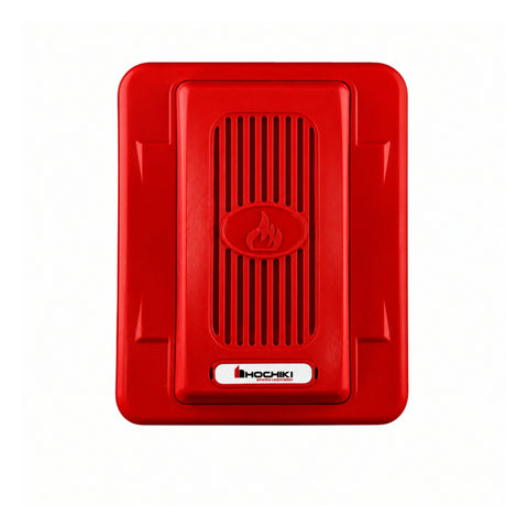 HEH24-WR 24VDC Fire Alarm Horn, Red (UL Listed)