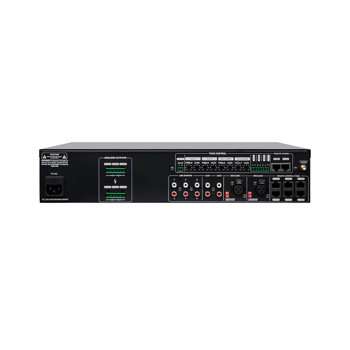 DMA6112 120W 6 Channels Digital Audio Matrix Amplifier with Remote Control