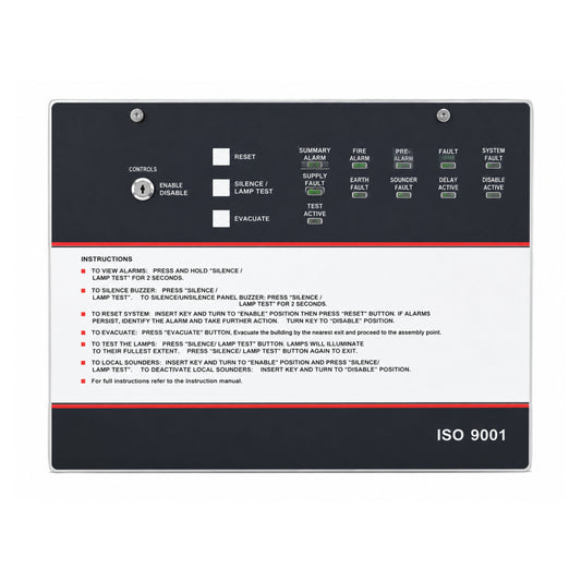 CFI-104	4 Zone Conventional Fire Alarm Control Panel