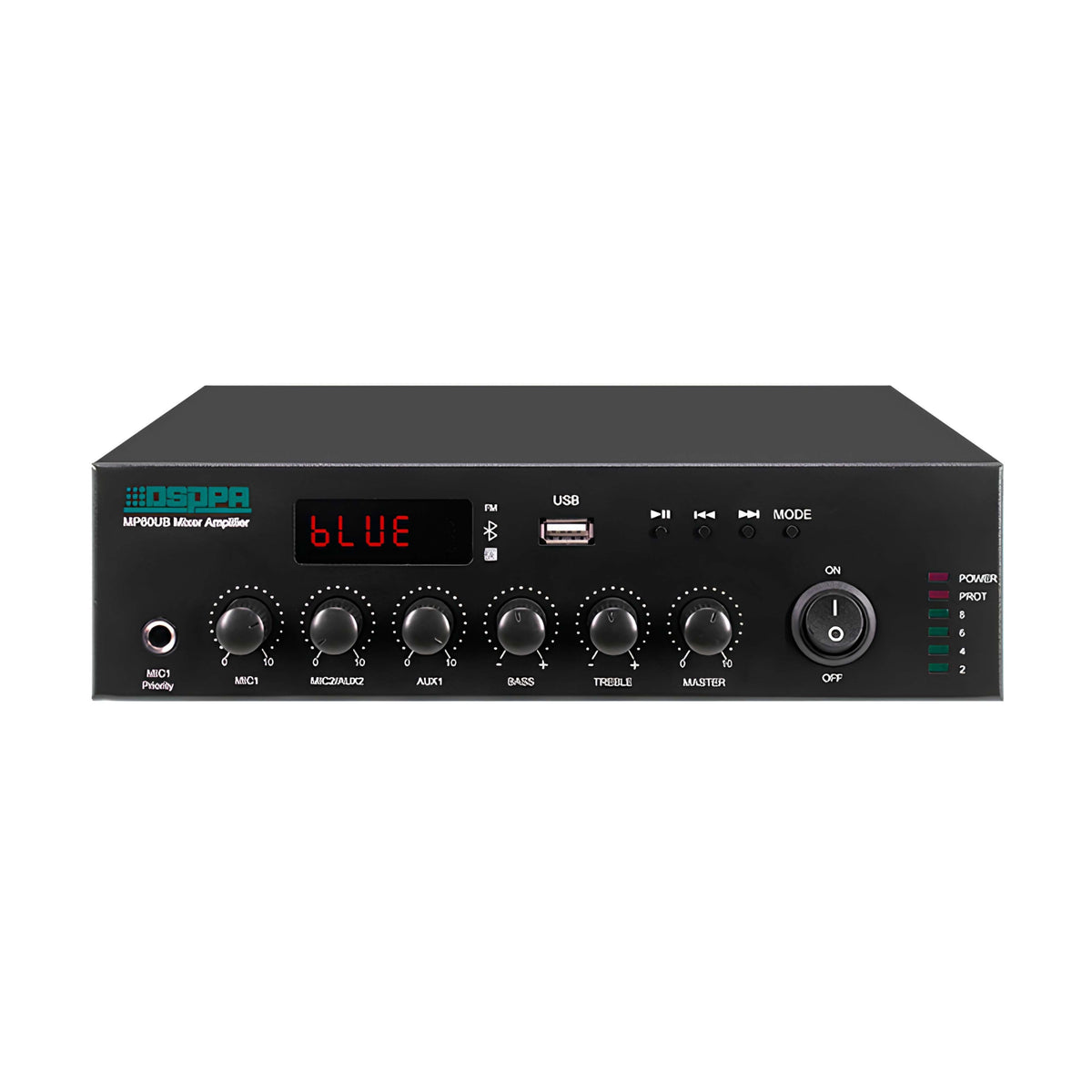 MP60UB 60W Mini Digital Mixer Amplifier with USB & Bluetooth