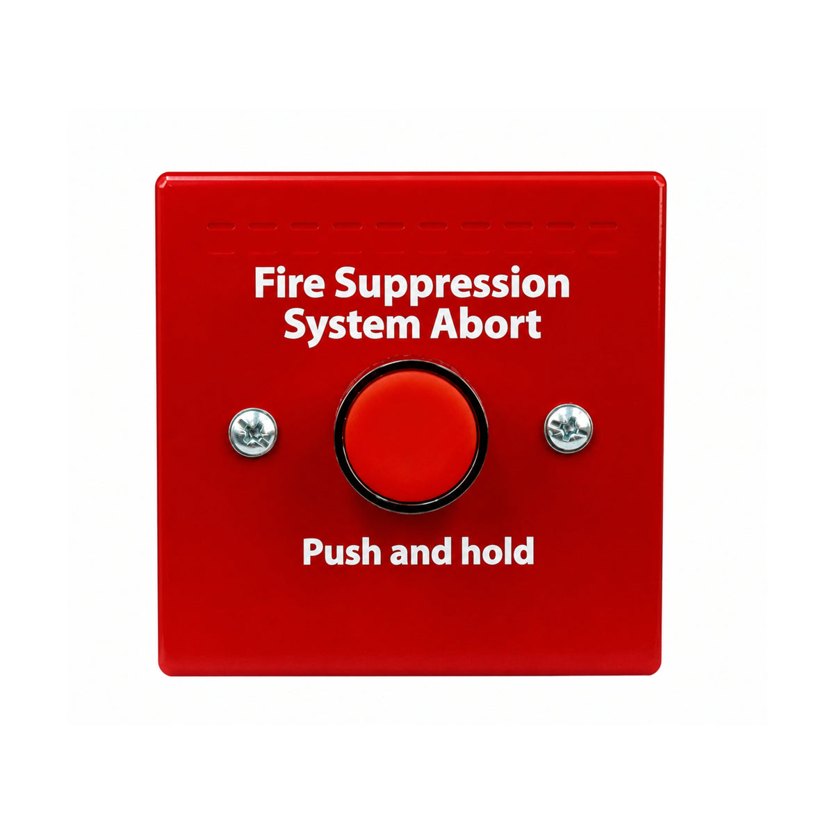 HCVR-AS-R Extinguishant Abort Switch, Surface Mount, Red