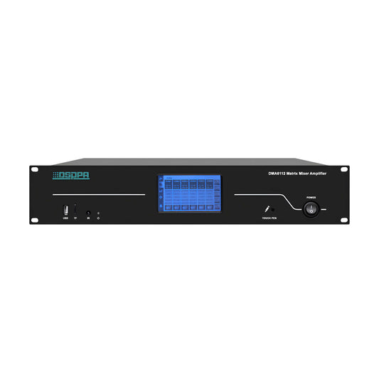 DMA6112 120W 6 Channels Digital Audio Matrix Amplifier with Remote Control
